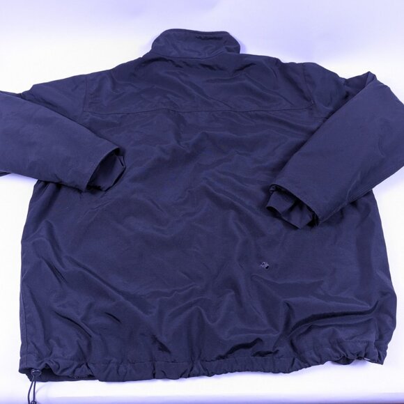 Carhartt Jacket Mens Corduroy Collar Fleece Lined Nylon Black Zip J199? 3XL - Picture 16 of 16